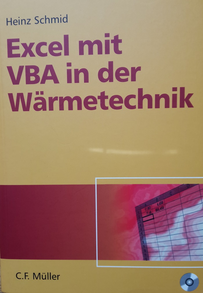 Excel mit VBA in der Wärmetechnik - Buchcover