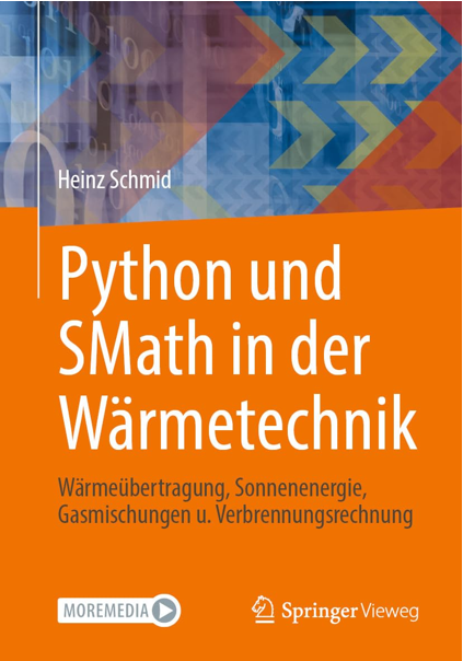 Python und SMath in der Wärmetechnik - Buchcover